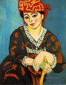 La toca roja de Madrás Madame Matisse Madras Rouge fauvismo abstracto Henri Matisse
